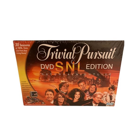 Trivial Pursuit SNL Saturday Night Live DVD 30 Seasons NEW Factory Sealed - Picture 1 of 5